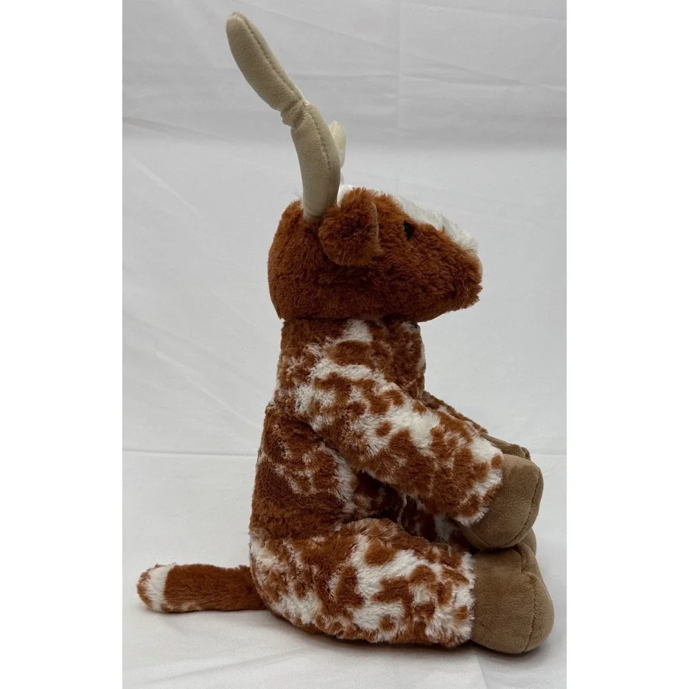 Build A Bear‎ Texas Longhorn Cow Plush 12